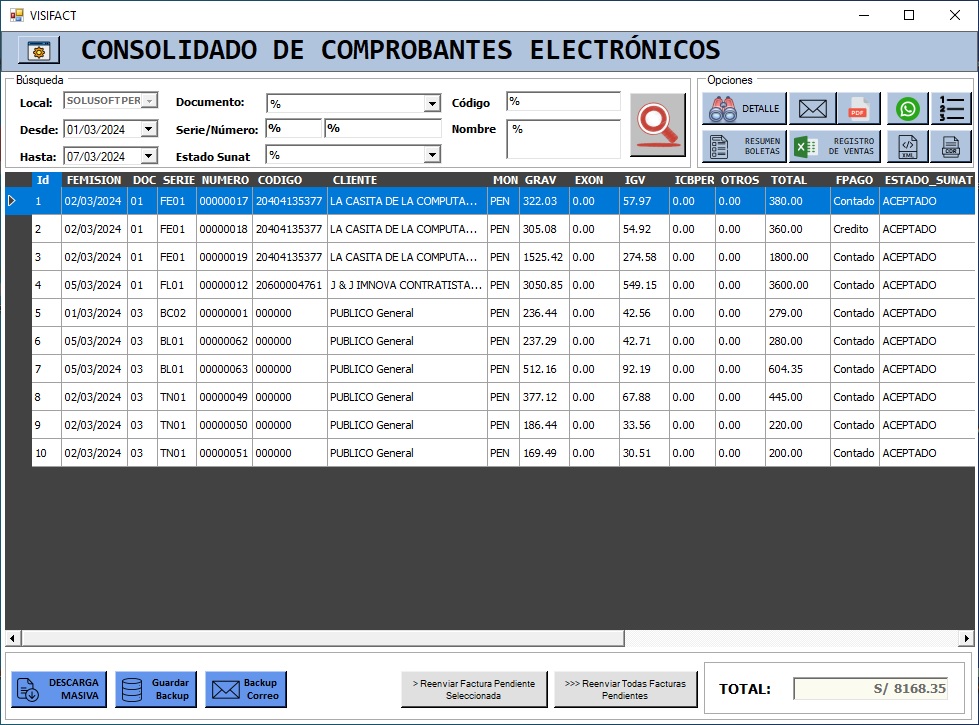 MODULO DE FACTURACIÓN